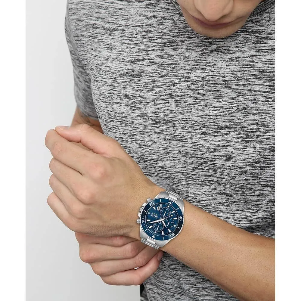 Hugo Boss 1513907 Admiral Blue Dial Quartz Men's Watch