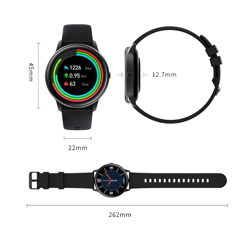 IMILab KW66 Waterproof Sports Smartwatch - Bluetooth 5.0, 340mAh, Android, iOS
