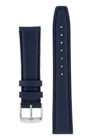 IWC-Style Calf Leather Watch Strap in BLUE