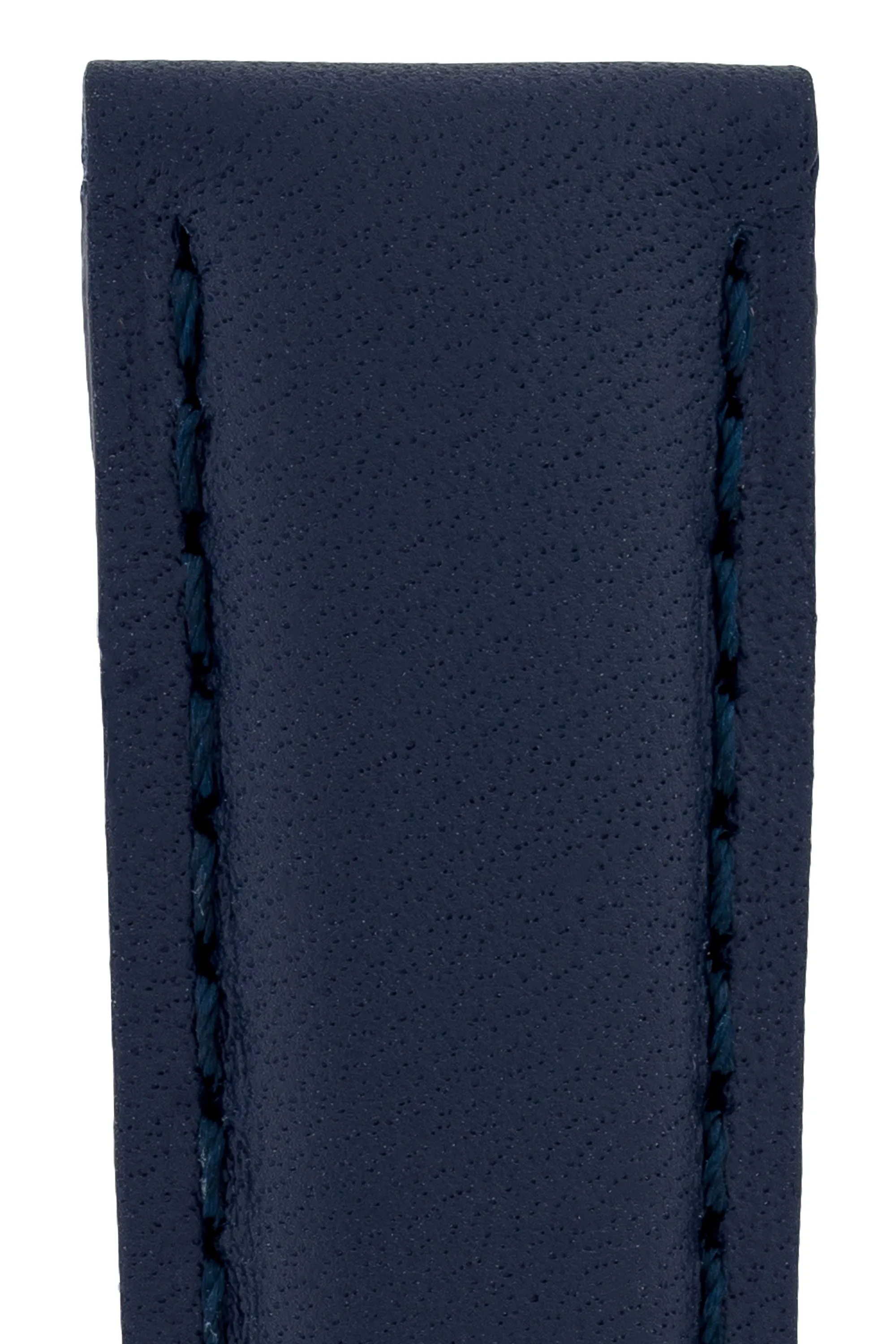 IWC-Style Calf Leather Watch Strap in BLUE