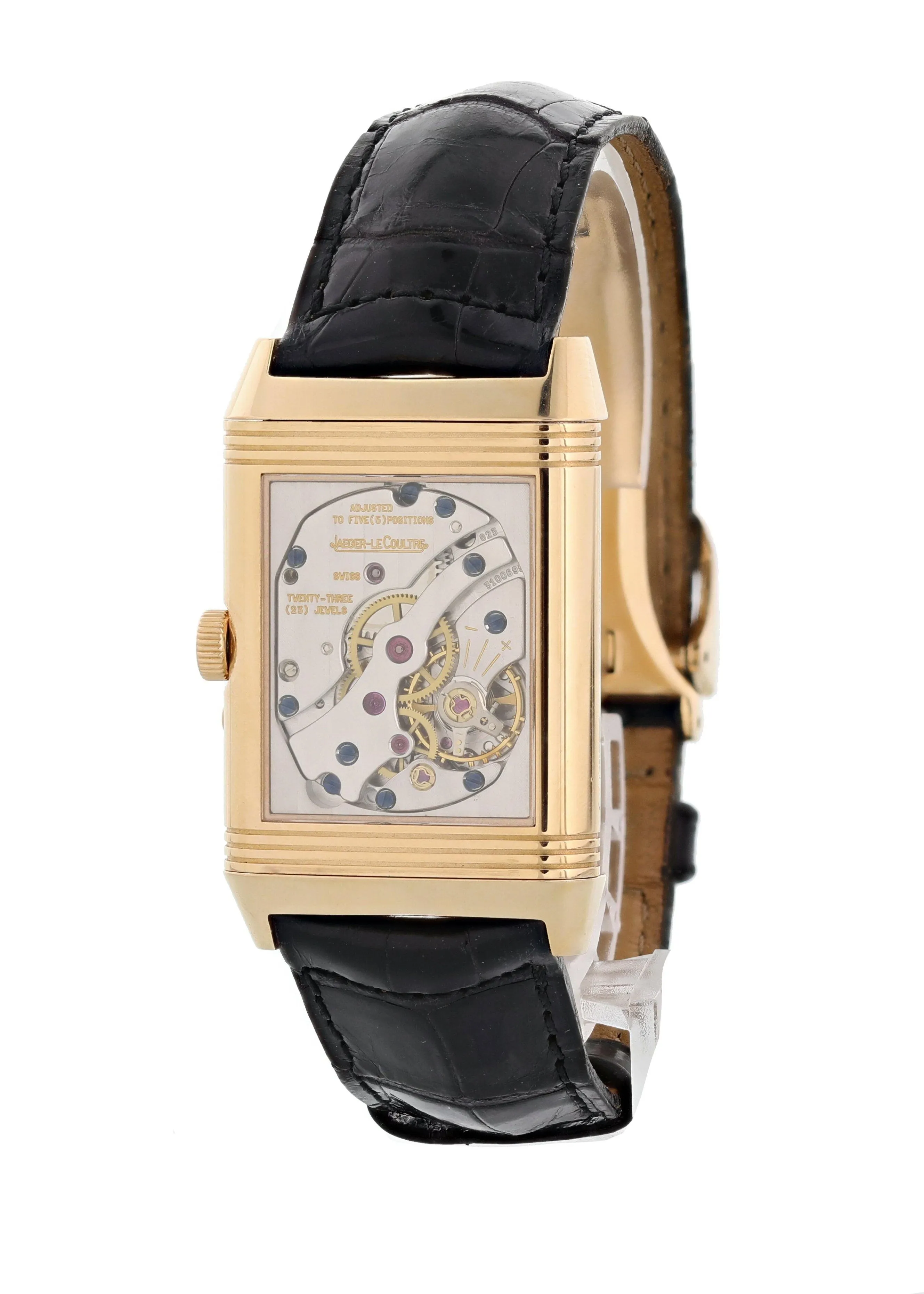 Jaeger LeCoultre Reverso 270.2.63 Sun Moon Rose Gold Men's Watch