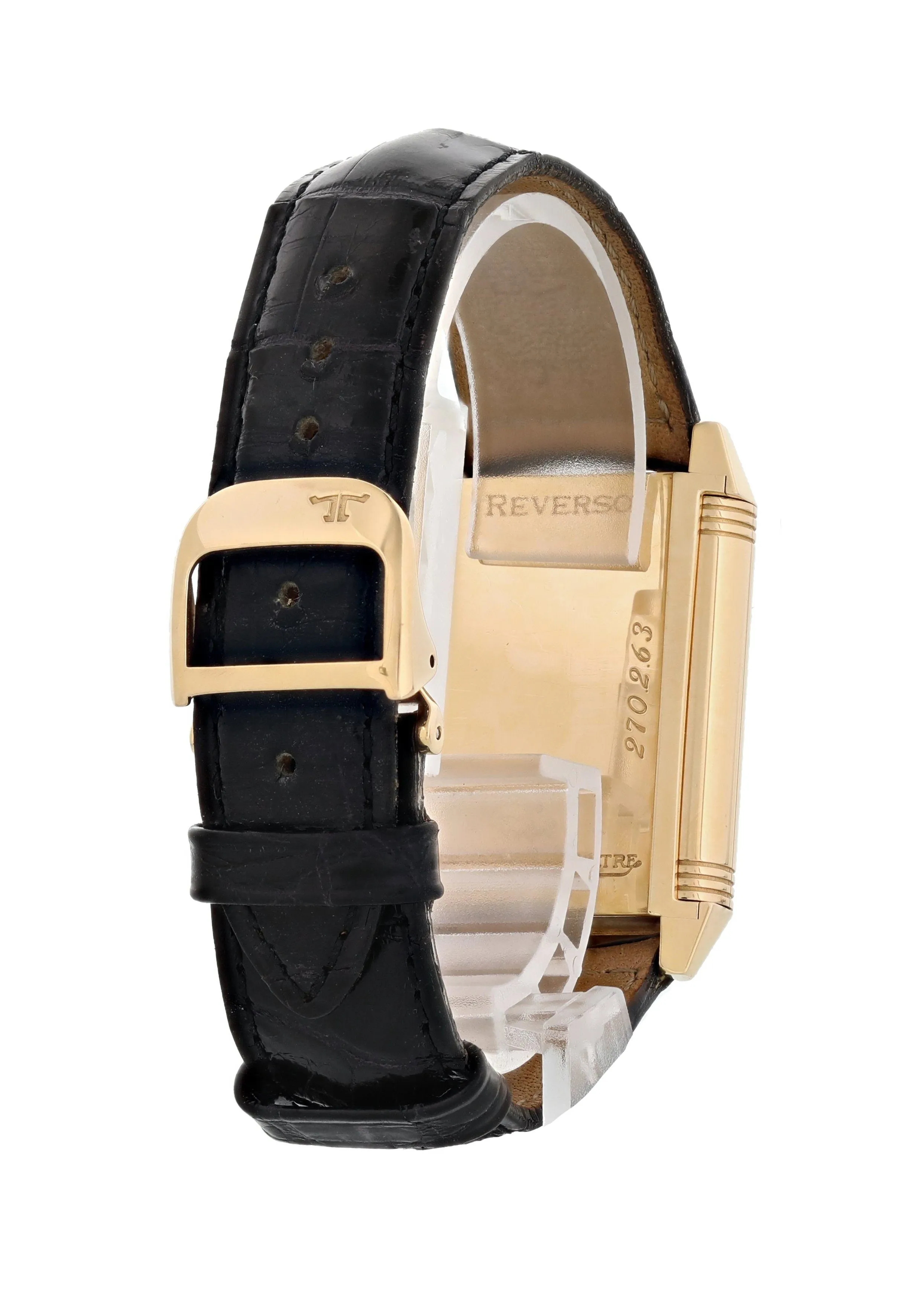 Jaeger LeCoultre Reverso 270.2.63 Sun Moon Rose Gold Men's Watch