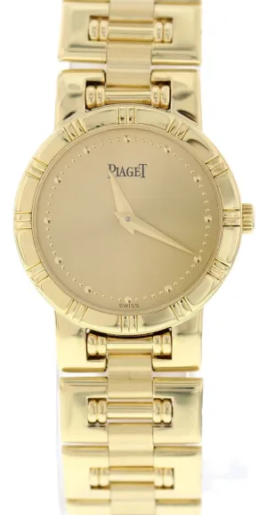 Ladies Piaget Dancer 18K Yellow Gold Watch 80563 K 81
