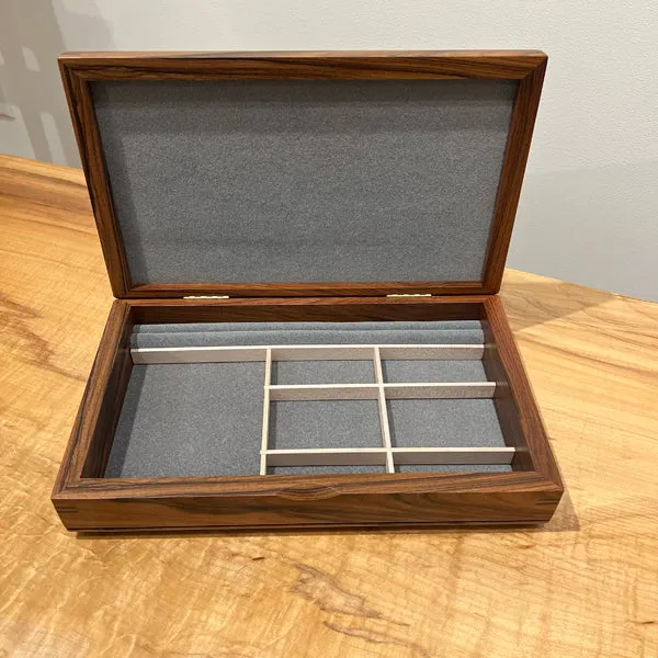 Large Valet Box Bolivian Rosewood / Wenge