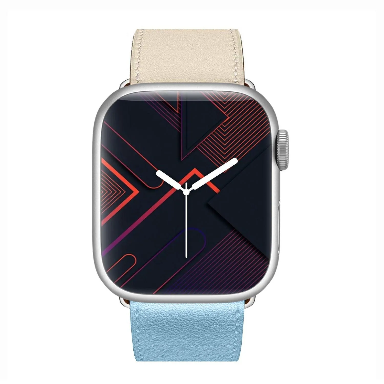 Leather Style, Two Colors Band - Clearance