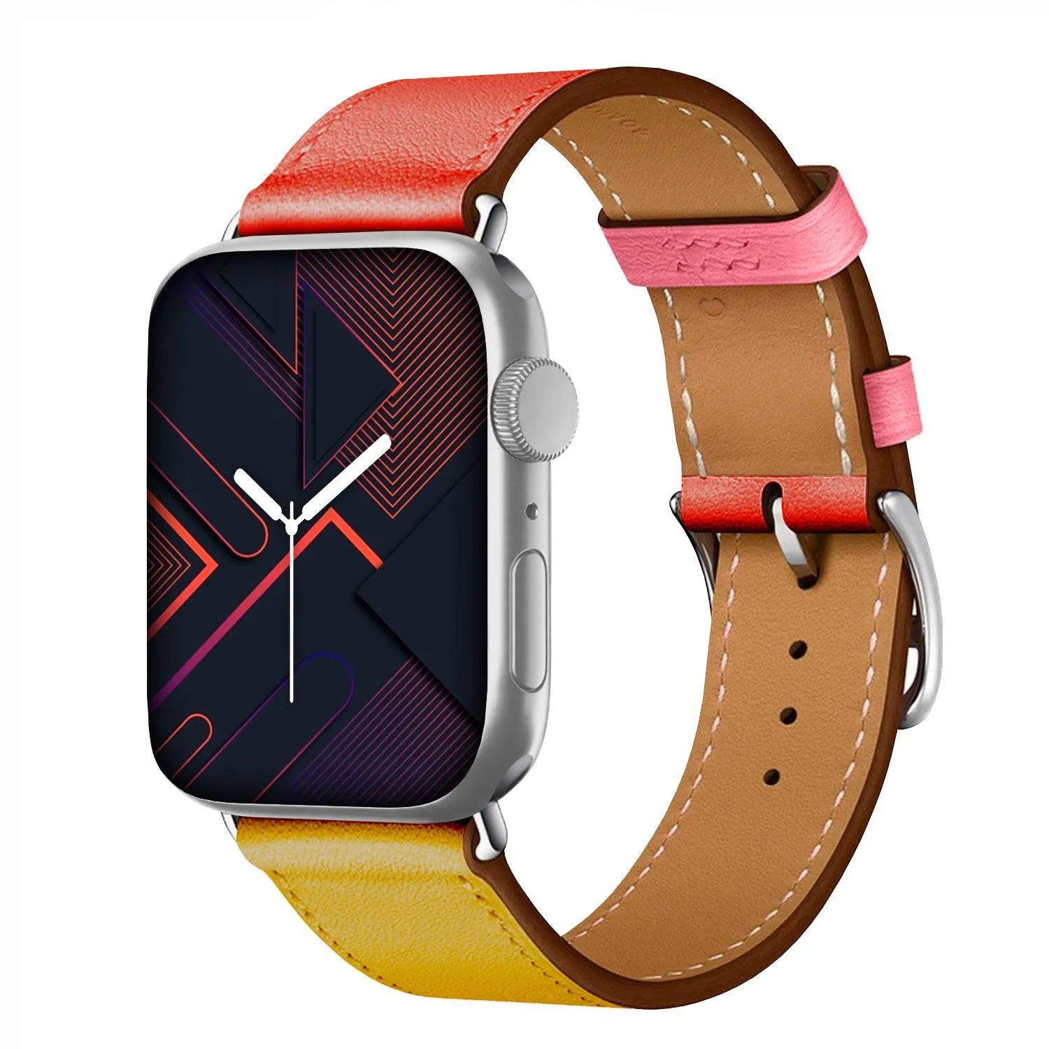 Leather Style, Two Colors Band - Clearance