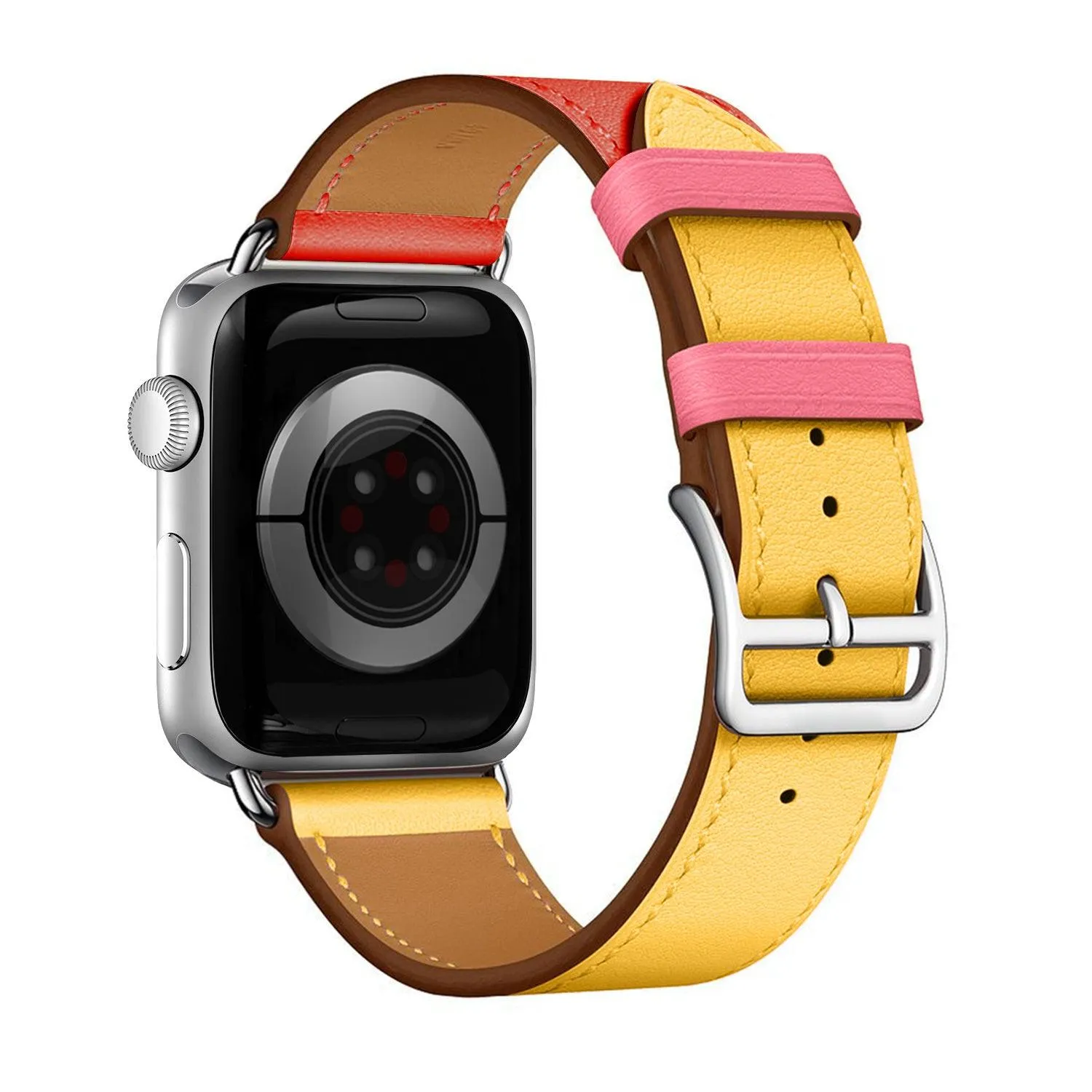 Leather Style, Two Colors Band - Clearance