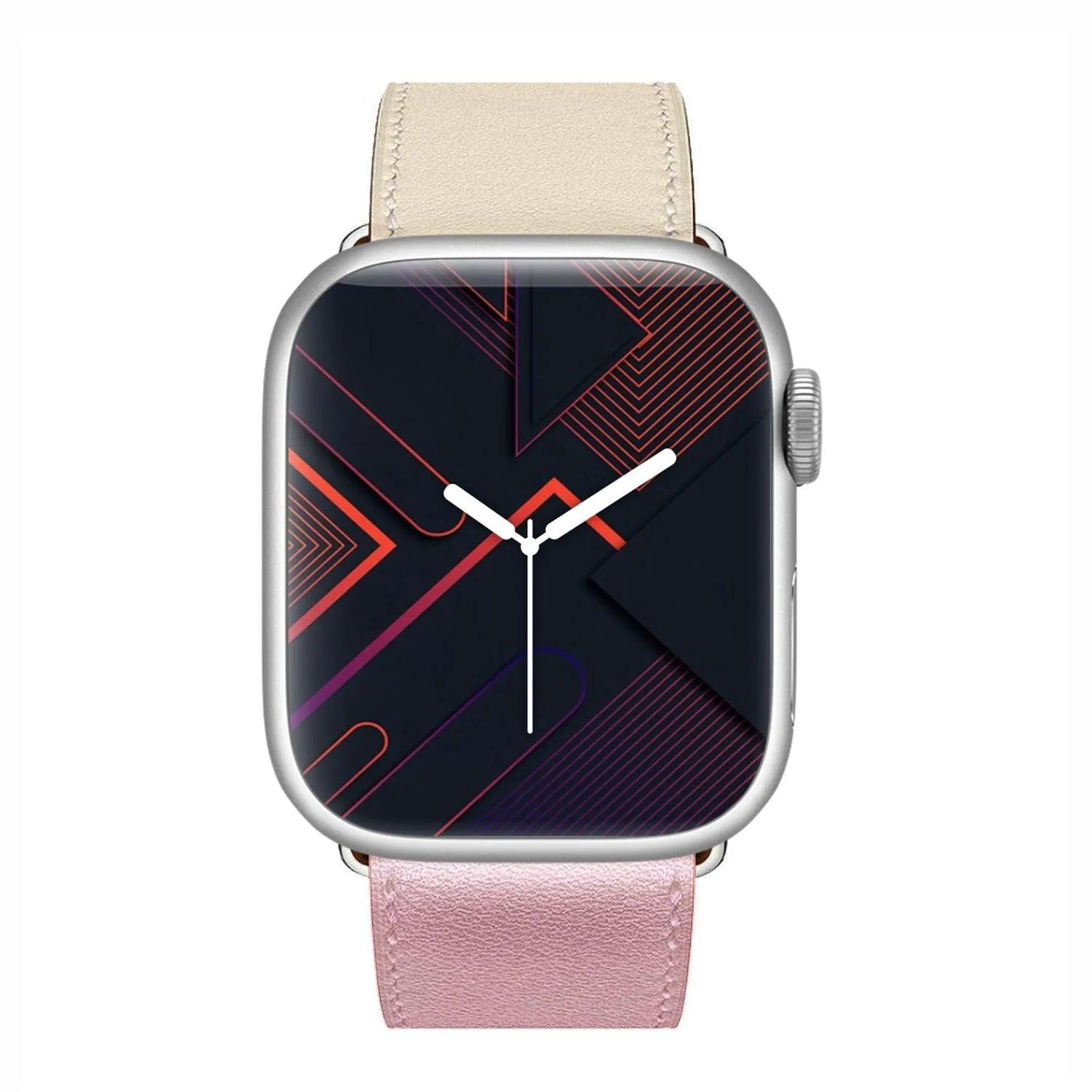 Leather Style, Two Colors Band - Clearance