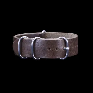 Leather Watch Strap, 4-Ring Vintage 404