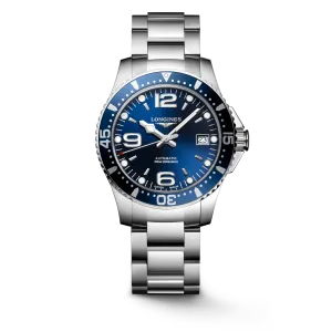 Longines HydroConquest 39mm Blue Dial Stainless Steel Men's Watch L37414966