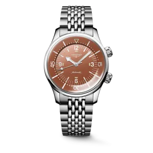 Longines Legend Diver 39mm Terracotta Dial Men's Watch L37644966