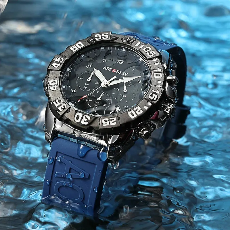 Luxury Men Clock Sport Watch