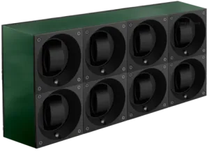 Masterbox Aluminum 8 Positions Dark Green Anodized Aluminum