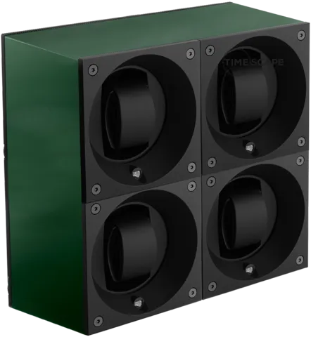 Masterbox Aluminum Quattro Dark Green Anodized Aluminum