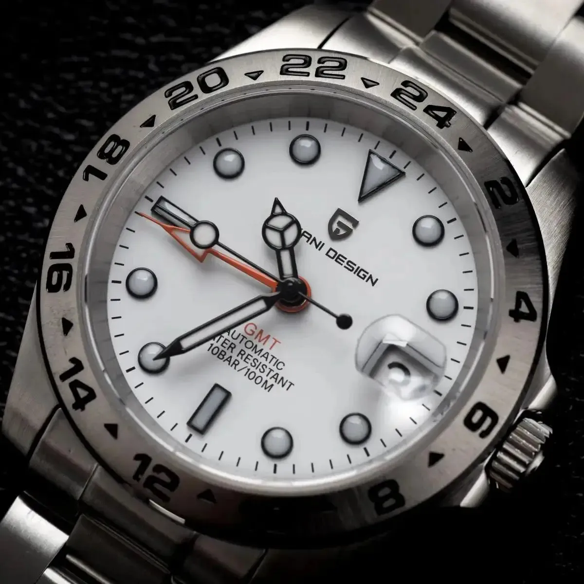 Men's Automatic Mechanical Sapphire Stainless Steel Watch