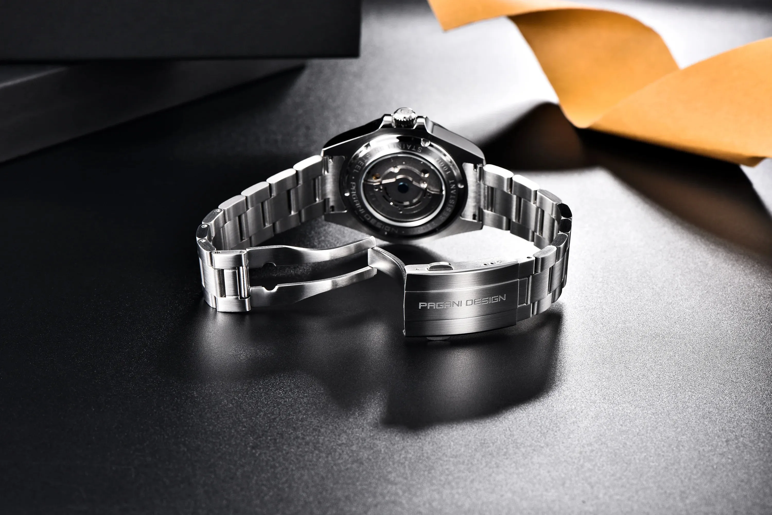 Men's Automatic Mechanical Sapphire Stainless Steel Watch