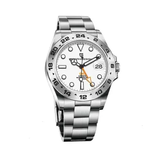 Men's Automatic Mechanical Sapphire Stainless Steel Watch