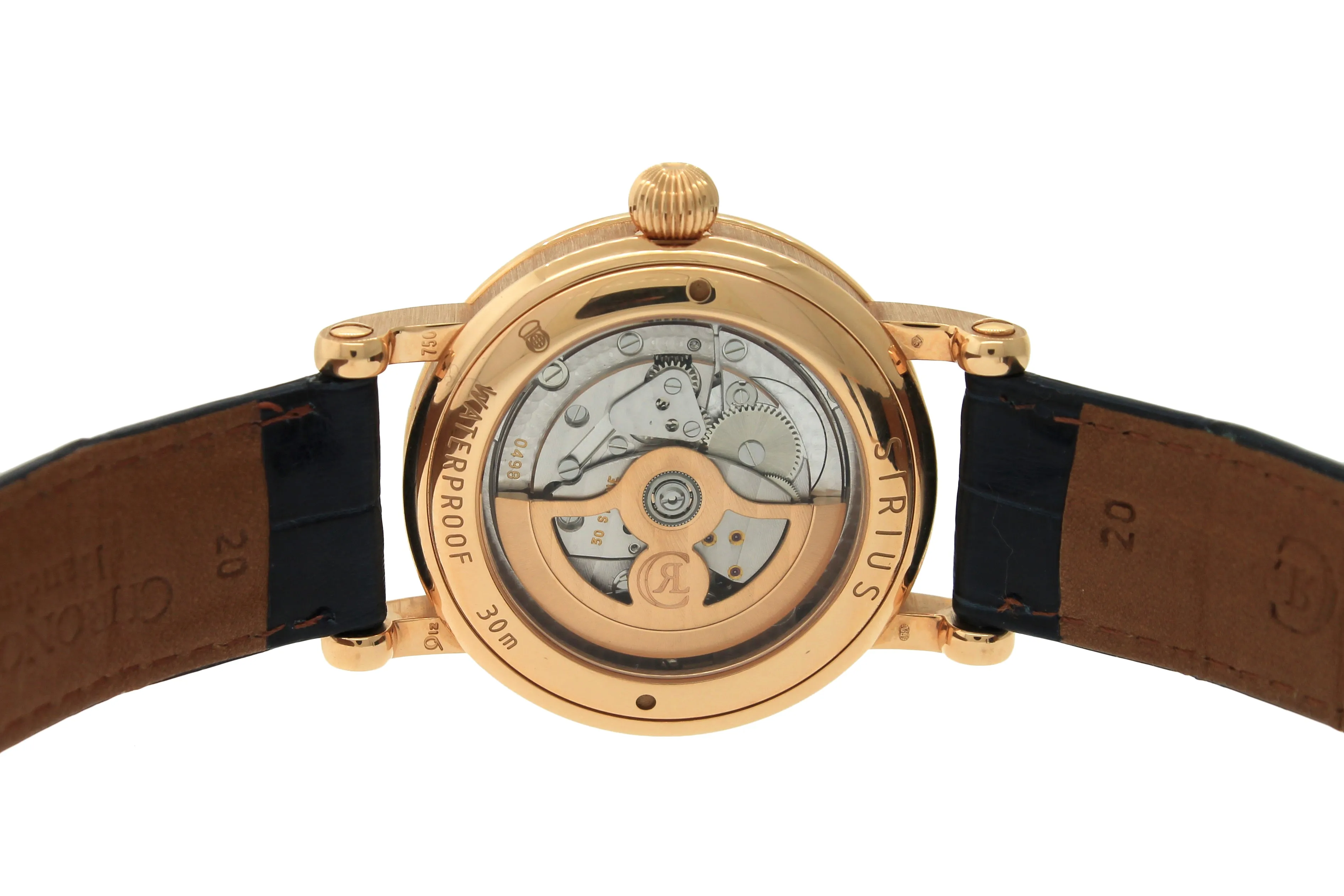 Men's Chronoswiss Day Date Sirius Manufacture 40mm Rose Gold CH-1921R Watch
