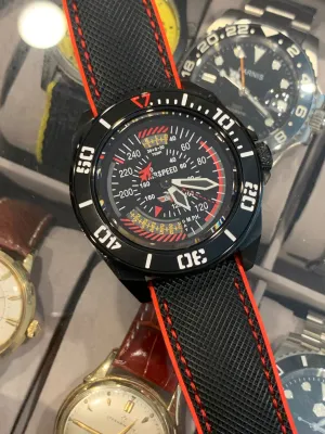 Men's Custom 45MM Aviator Watch with Seiko NH35 Automatic Movement