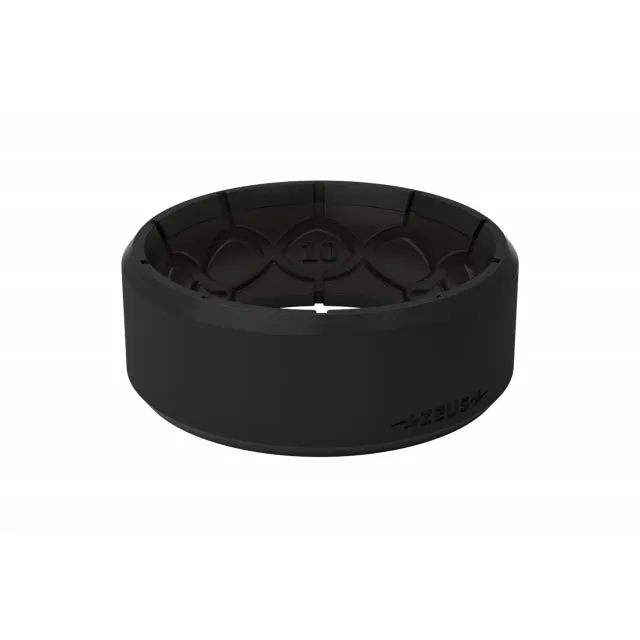 Mens Ring Zeus Edge Midnight Black