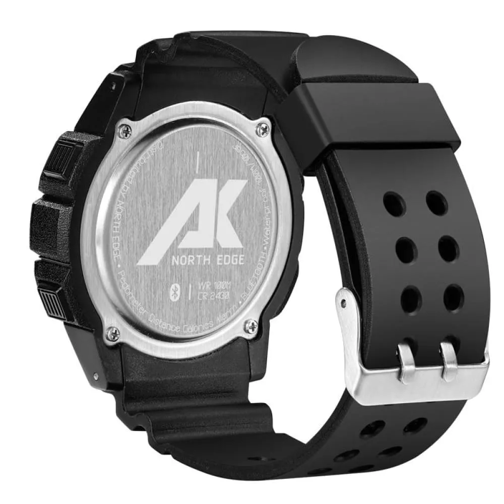 Mens Scratch Resistant Glass Waterproof 100m Bluetooth Smart Watch for Ios