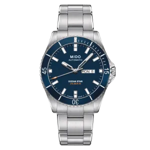 Mido Ocean Star 200 Blue Dial Stainless Steel Men's Watch M0264301104100