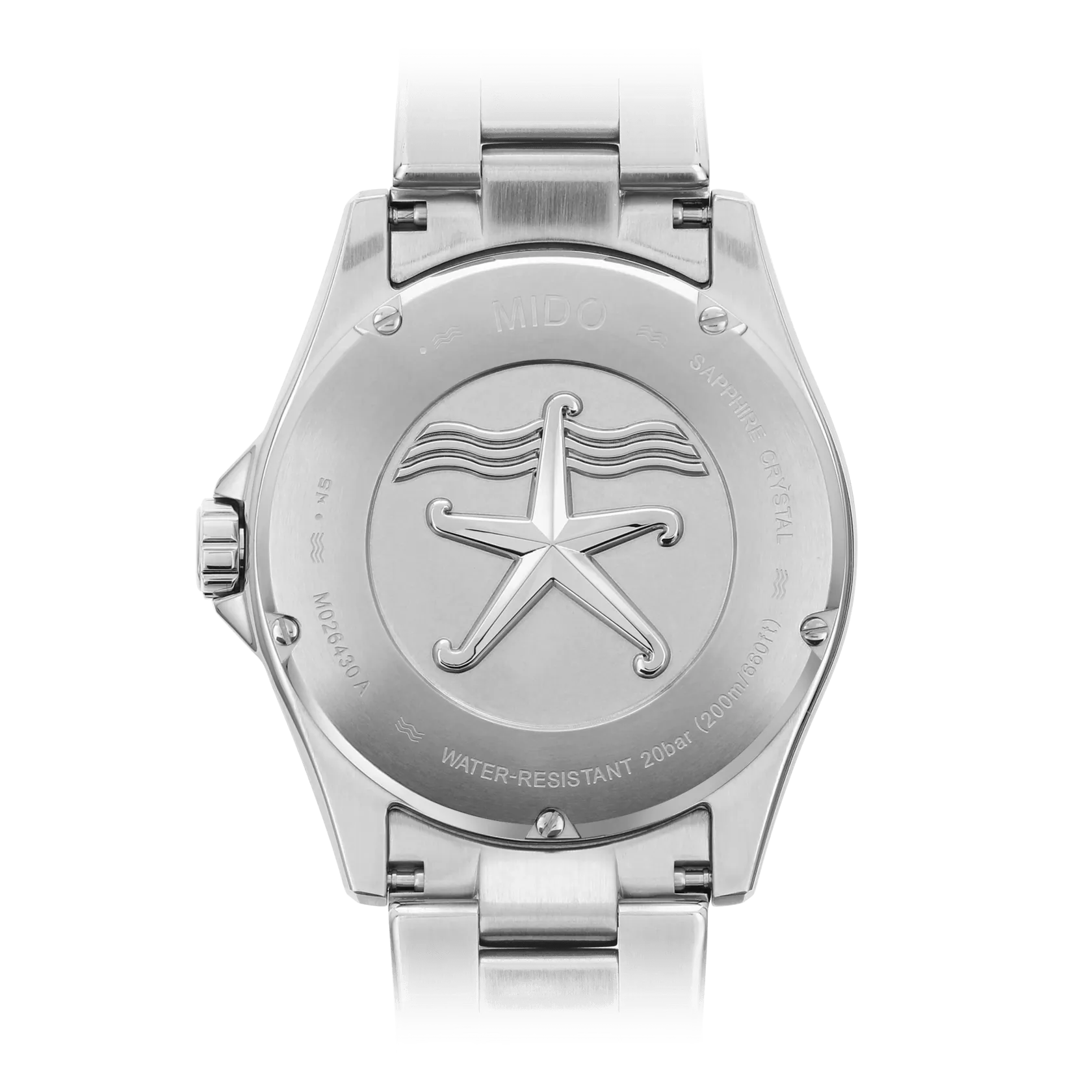 Mido Ocean Star 200 Blue Dial Stainless Steel Men's Watch M0264301104100