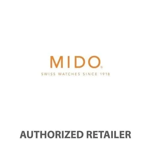 Mido Ocean Star Tribute Rose Gold Bezel Black Dial Men's Watch M0268302105100