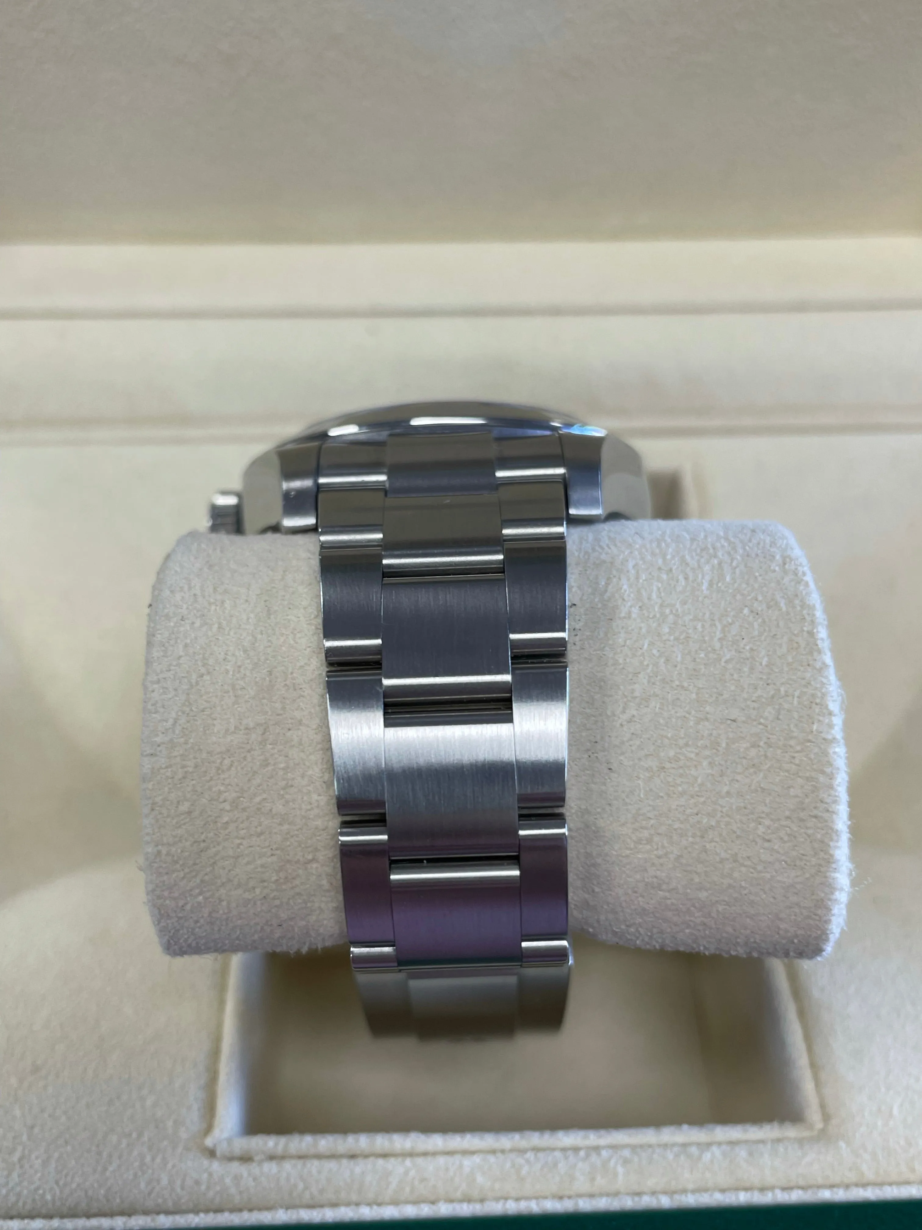 MINT 2021 Rolex Air-King 40mm Black Arabic Stainless Steel Watch 116900 B P
