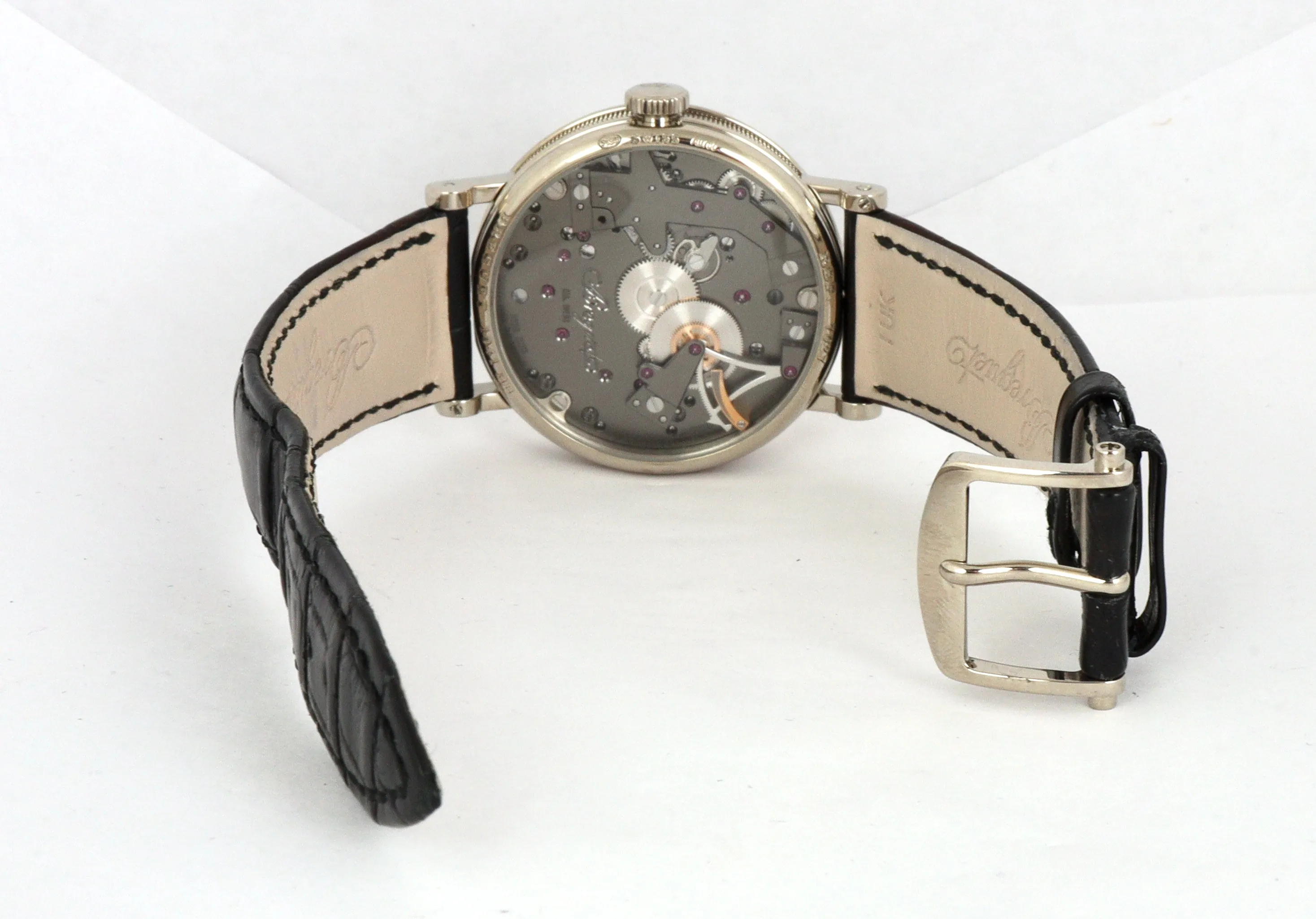 MINT Breguet La Tradition 7027 18K White Gold 37mm Mechanical Power Reserve