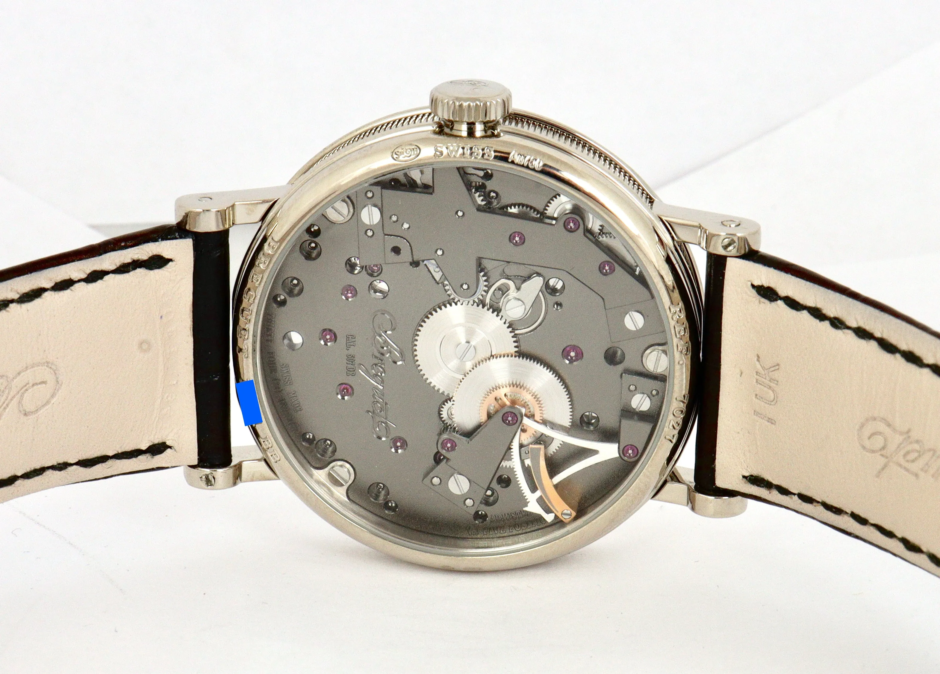 MINT Breguet La Tradition 7027 18K White Gold 37mm Mechanical Power Reserve