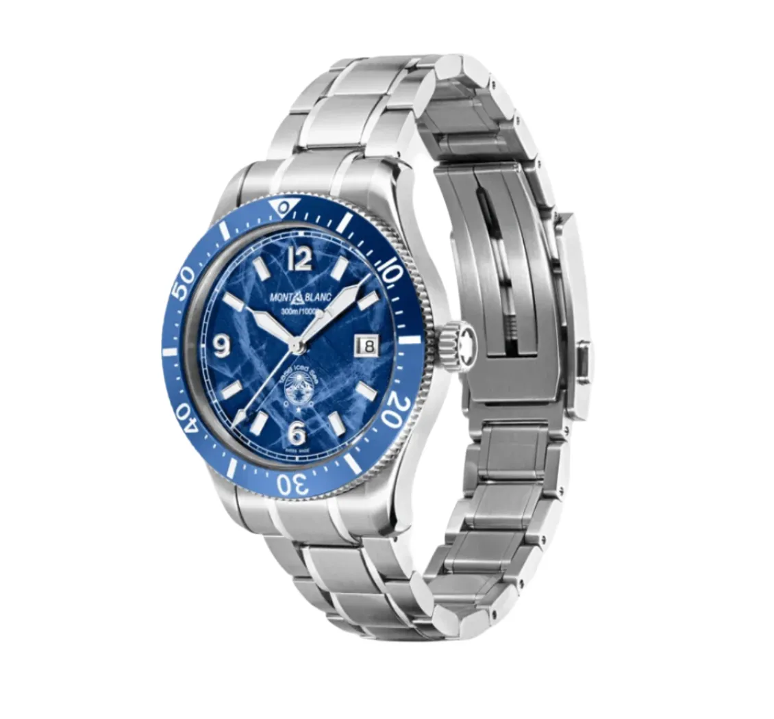 Montblanc 1858 Iced Sea Automatic Date