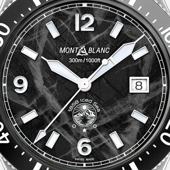 Montblanc 1858 Iced Sea Automatic Date