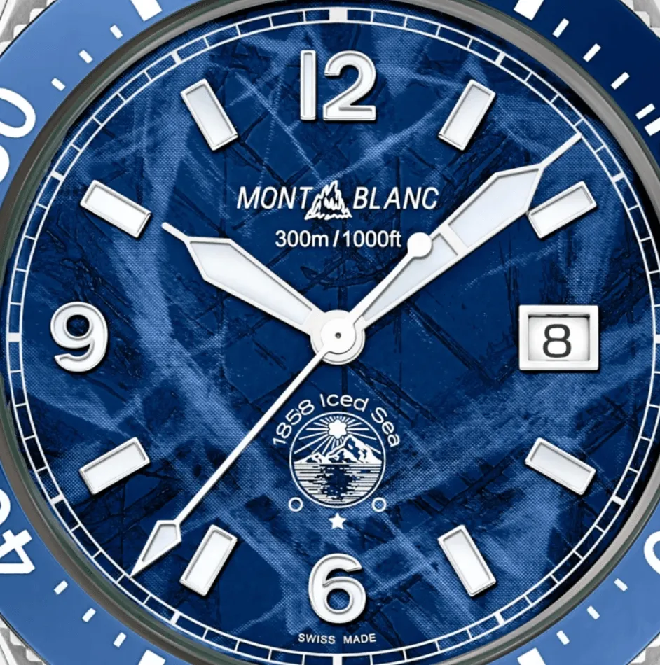 Montblanc 1858 Iced Sea Automatic Date
