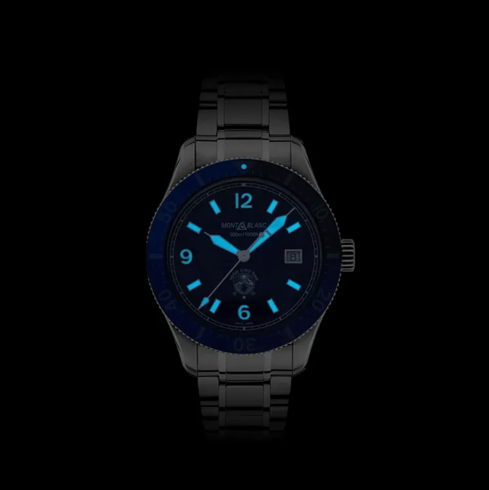 Montblanc 1858 Iced Sea Automatic Date