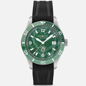 MONTBLANC WATCH 1858 ICE SEA Automatic Date 41mm Green Automatic Steel 129765