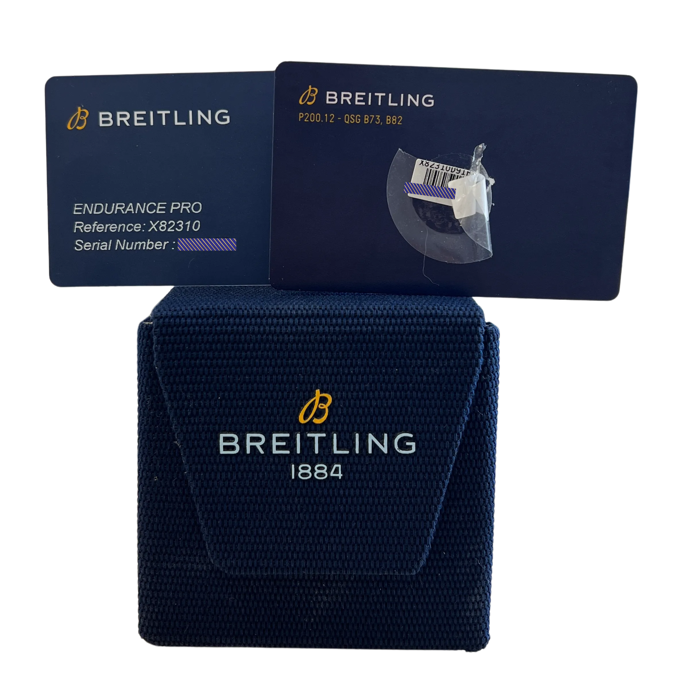 NEW 2022 Breitling Endurance Pro Breitlight Red Quartz X82310 44mm Black Watch