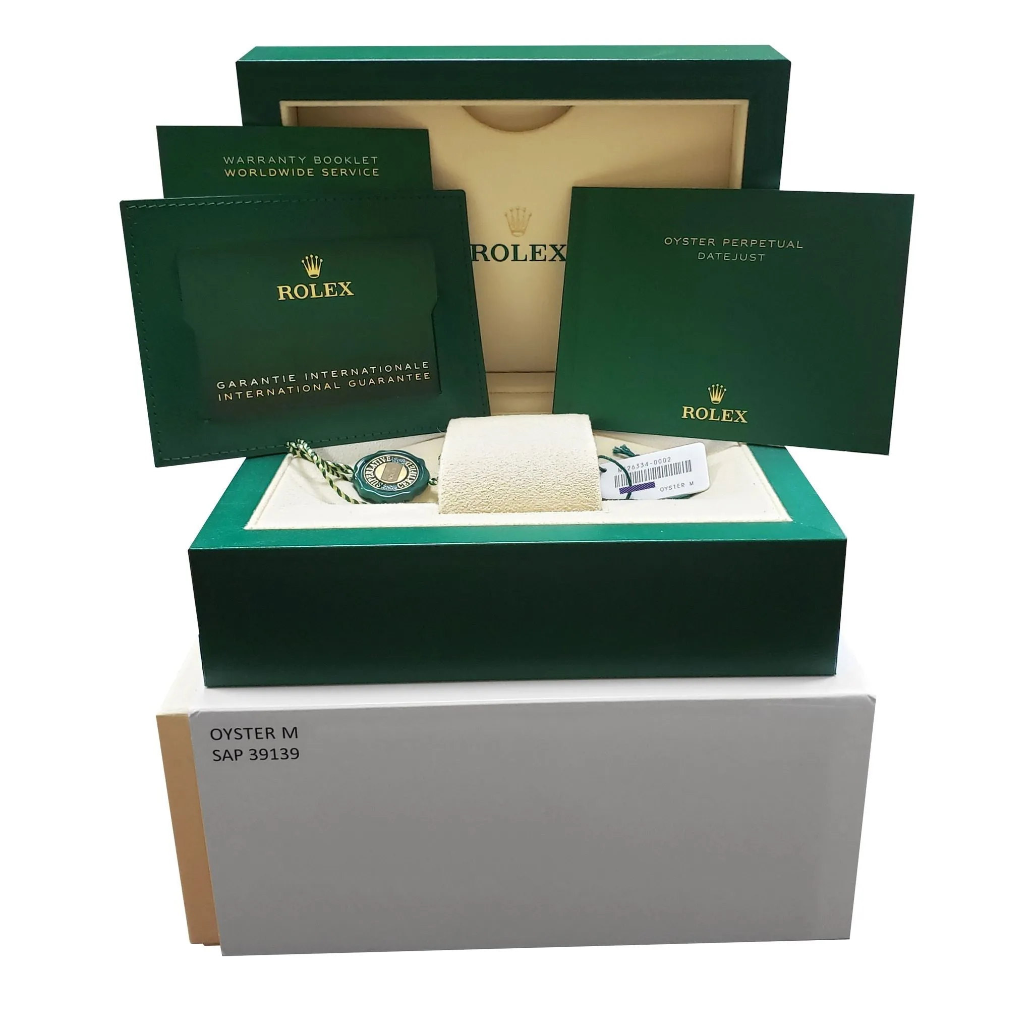 NEW AUGUST 2022 Rolex DateJust 41 Blue Stainless Steel JUBILEE Watch 126334