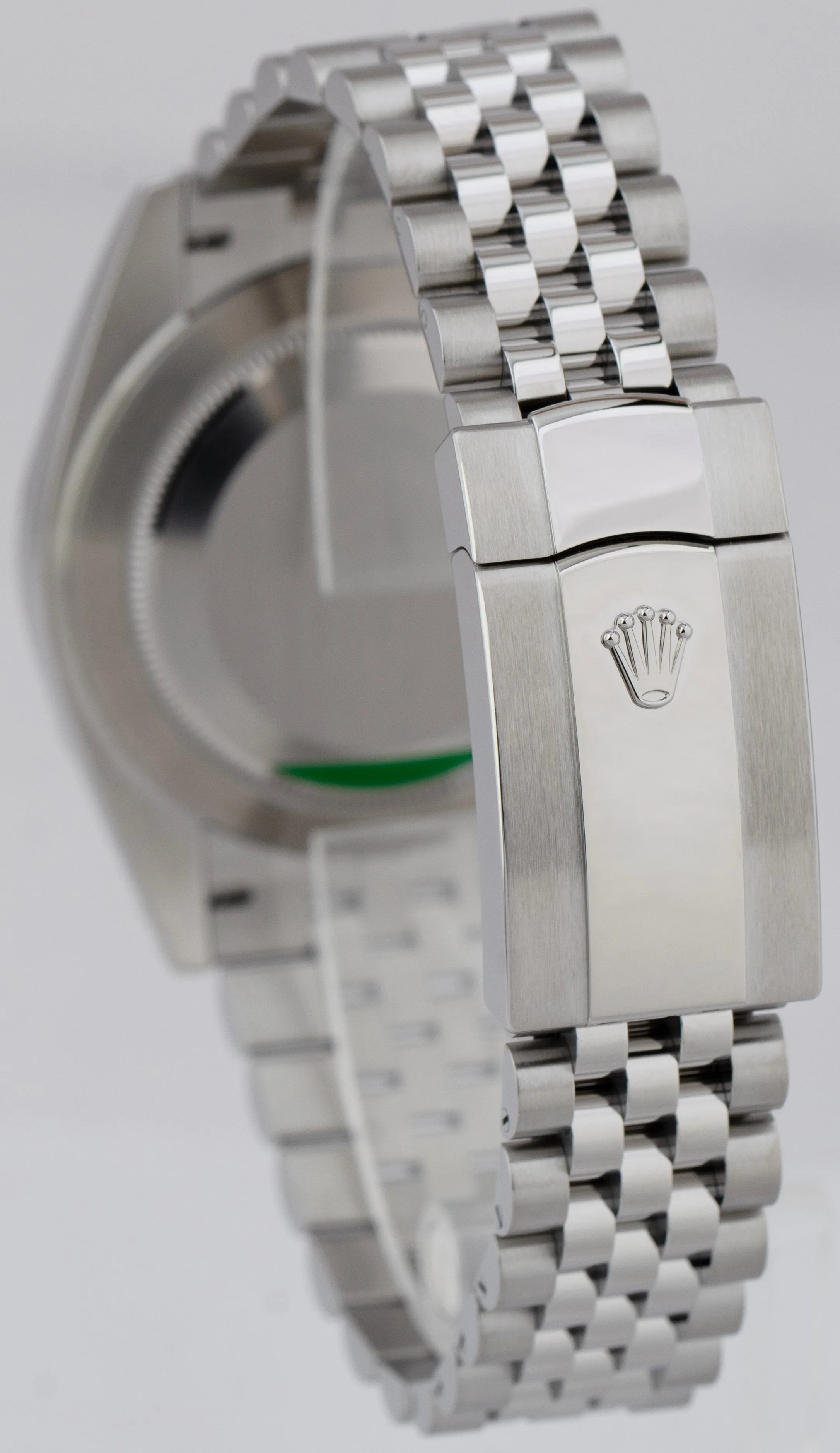 NEW MARCH 2023 PAPERS Rolex DateJust 41 Blue Motif Steel 41mm Watch 126334 B P