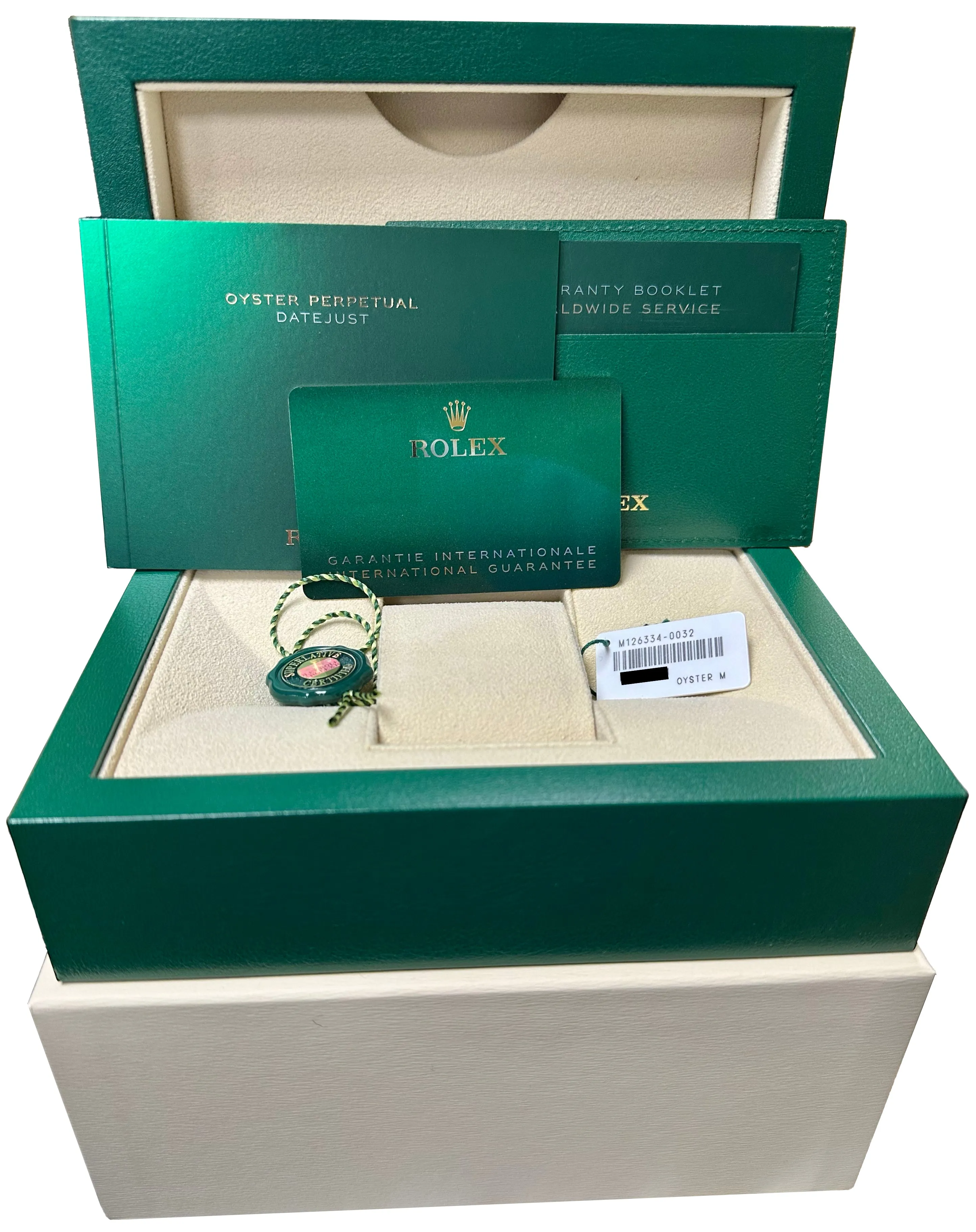 NEW MARCH 2023 PAPERS Rolex DateJust 41 Blue Motif Steel 41mm Watch 126334 B P