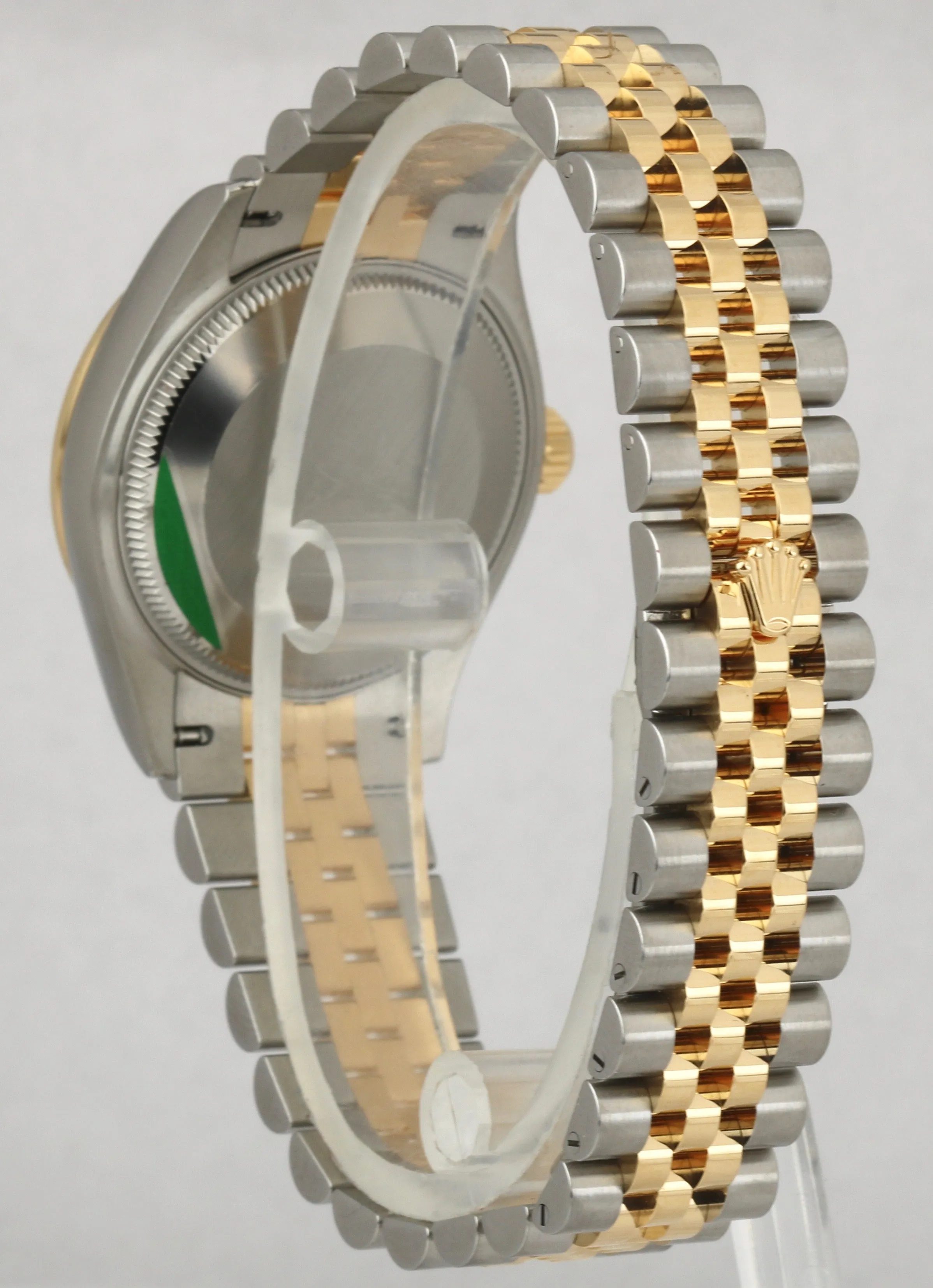 NEW Rolex DateJust 31 278273 Two-Tone Gold Steel 31mm Olive Dial Jubilee Watch