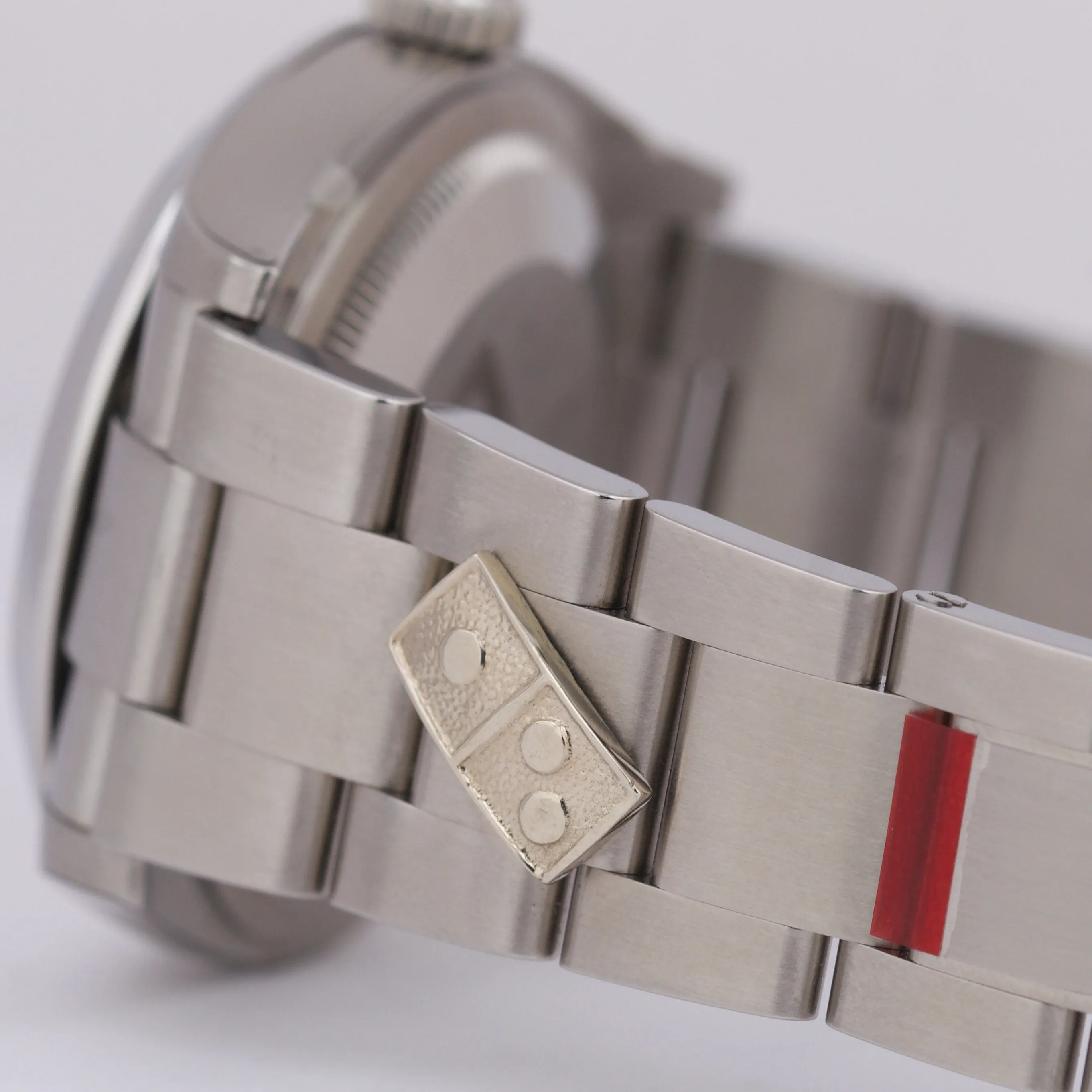 NEW STICKERED DOMINO'S 2020 Rolex Oyster Perpetual 36mm Silver Watch 126000 B P