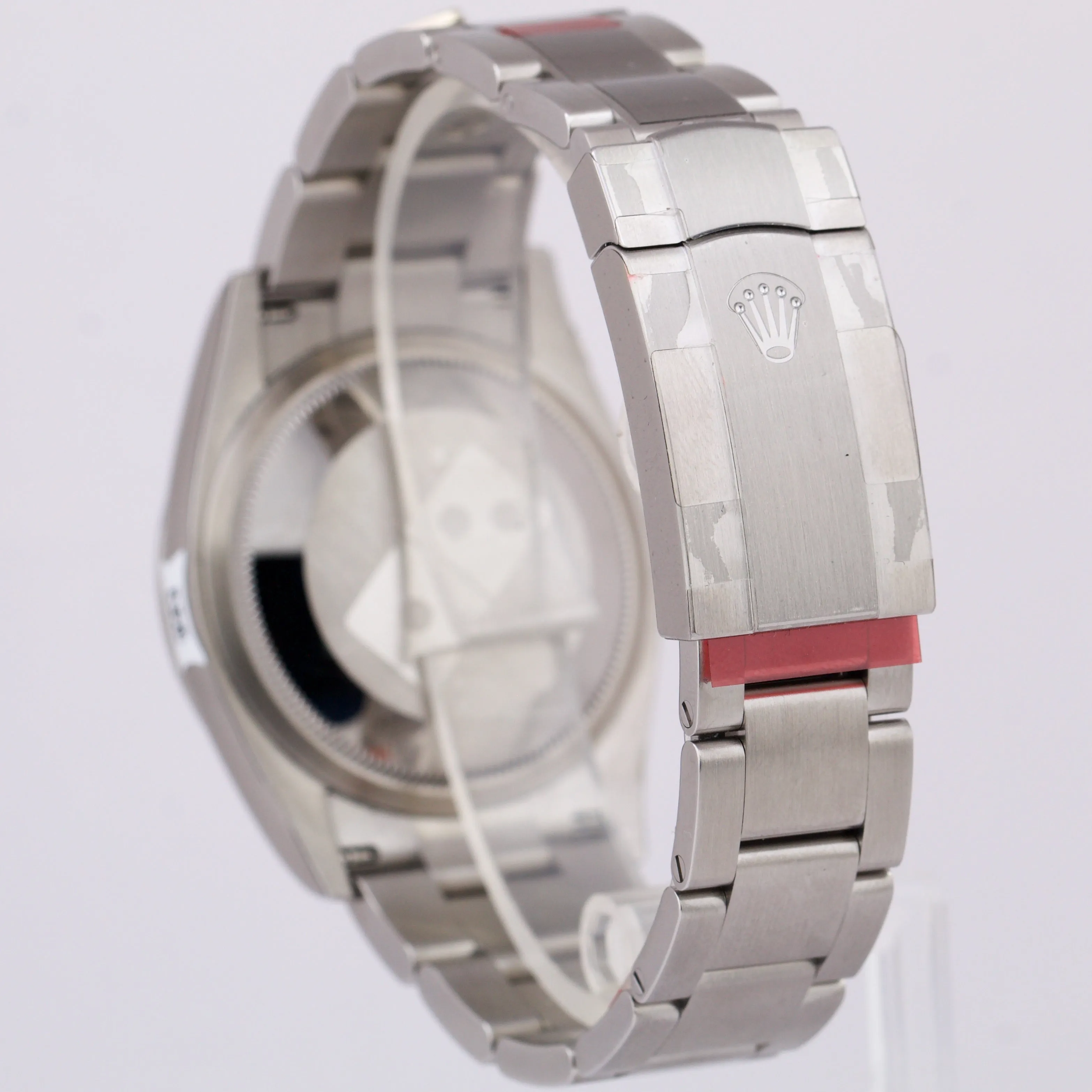 NEW STICKERED DOMINO'S 2020 Rolex Oyster Perpetual 36mm Silver Watch 126000 B P