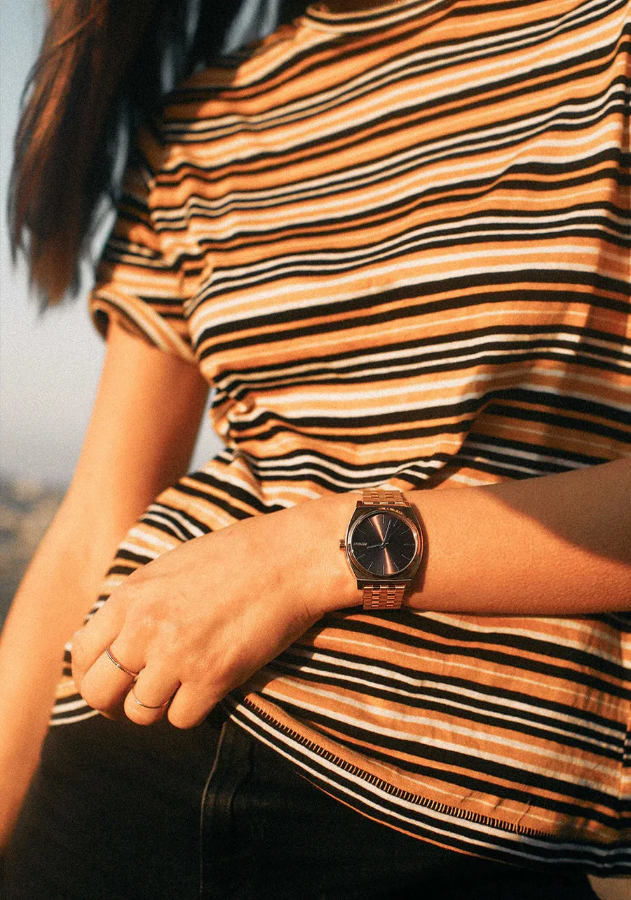 Nixon Med. Time Teller All Rose Gold