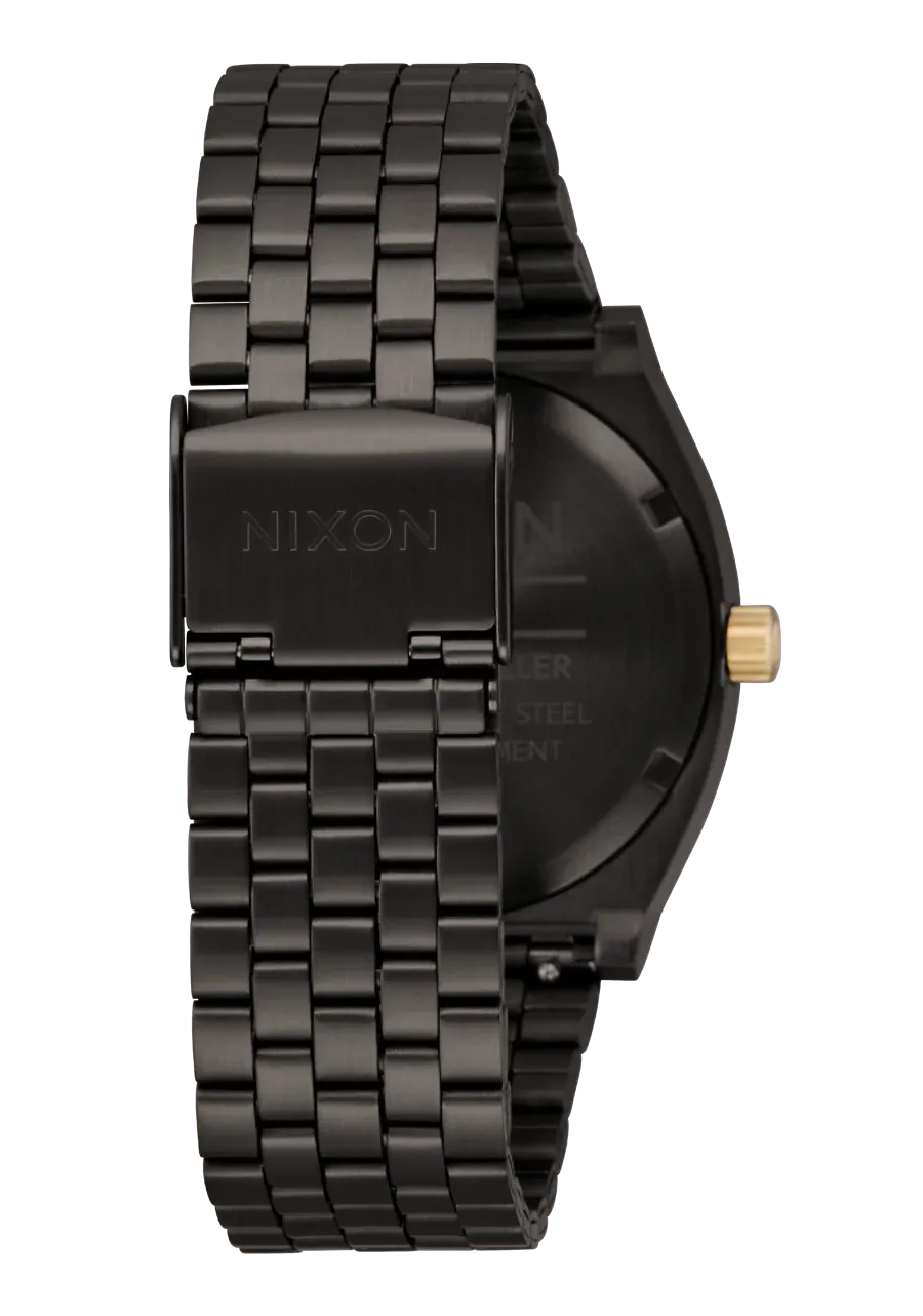 NIXON TIME TELLER GUNMETAL/BLACKBERRY