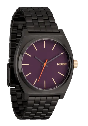 NIXON TIME TELLER GUNMETAL/BLACKBERRY