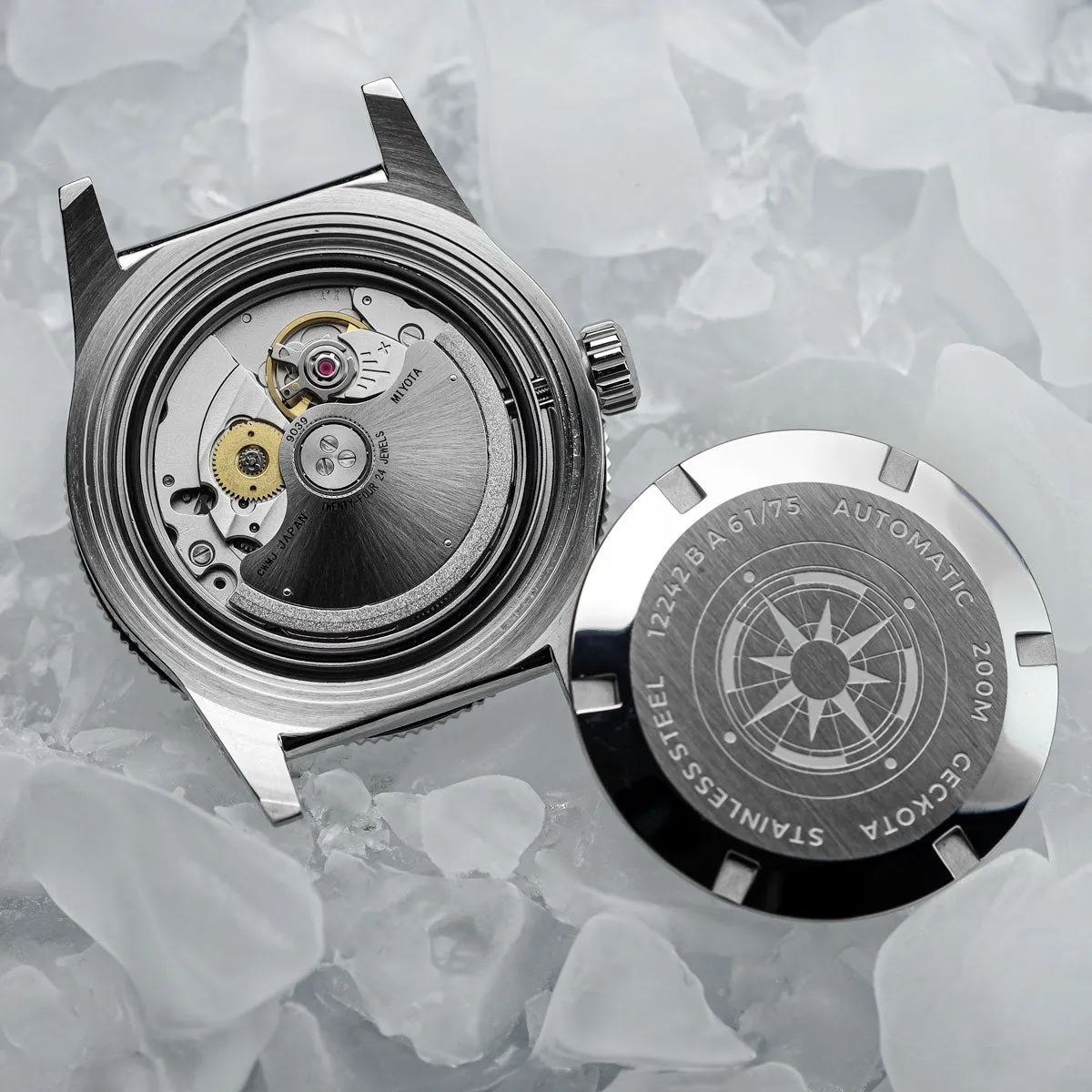 Ocean-Scout Dive Watch - Ice White