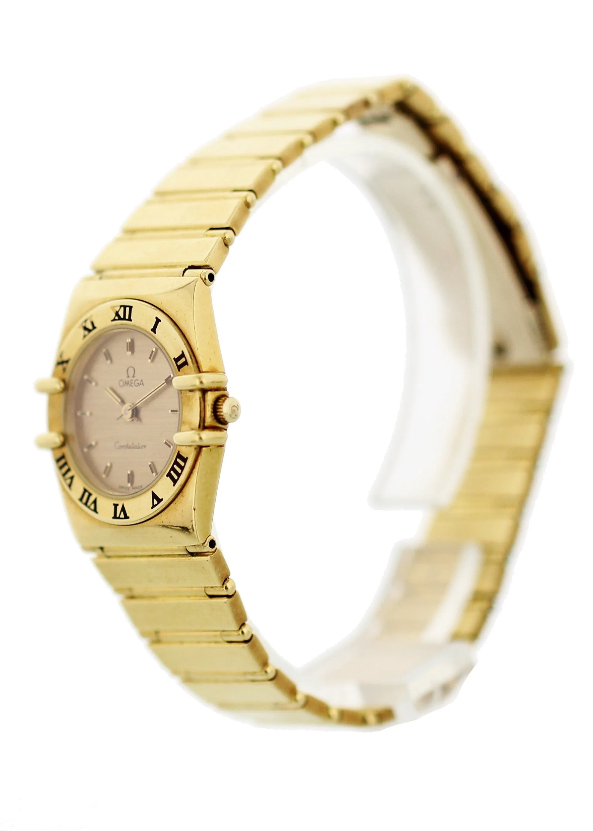 Omega Constellation 18k Yellow Gold Ladies Watch