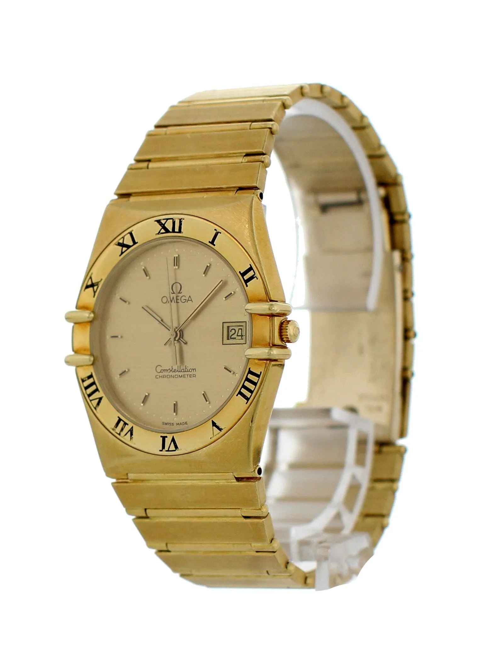 Omega Constellation 1980143 18k Yellow Watch