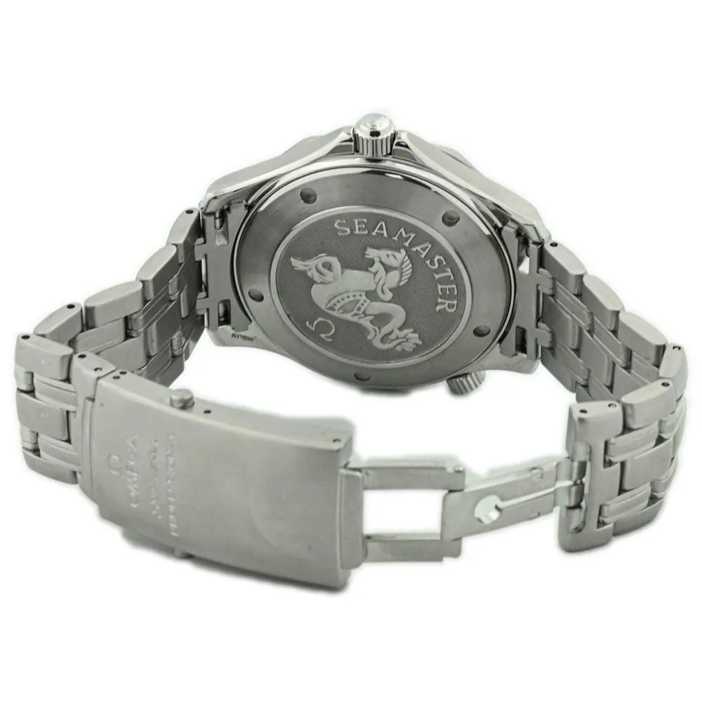 Omega Men's Seamaster 300m Quartz Stainless Steel 41mm Black Dot Dial Watch Reference #: 212.30.41.61.01.001